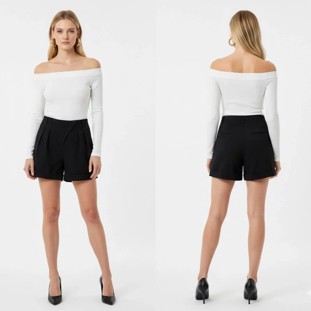 Zara black shorts - Picture 1 of 4